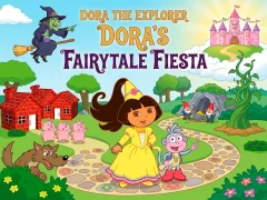 Dora The explorer Dora's Fairytale Fiesta — безкоштовна онлайн гра