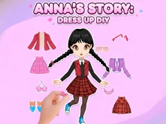 Anna's Story: Dress Up DIY — безкоштовна онлайн гра