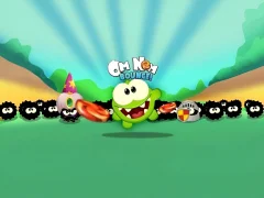 Om Nom Bounce — безкоштовна онлайн гра