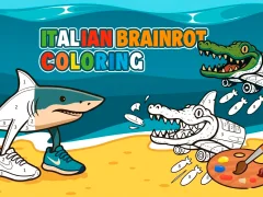 Italian Brainrot Coloring — безкоштовна онлайн гра