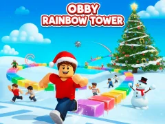 Obby Rainbow Tower — безкоштовна онлайн гра