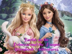 Barbie as the Princess and the Pauper Storybook Adventures — безкоштовна онлайн гра