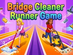 Bridge Cleaner Runner Game — безкоштовна онлайн гра