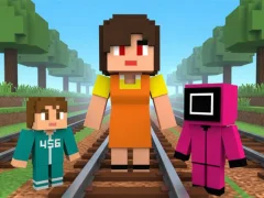 Squid Game Craft Runner — безкоштовна онлайн гра