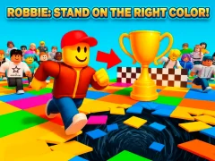 Robbie: Stand on the Right Color! — безкоштовна онлайн гра