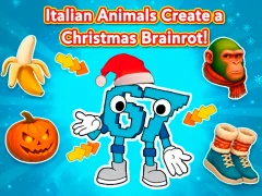 Italian Animals Create a Christmas Brainrot! — безкоштовна онлайн гра