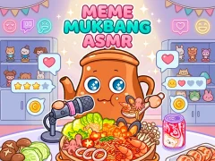 Meme Mukbang ASMR Game — безкоштовна онлайн гра