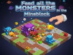 Feed all the MONSTERS in the Mineblock — безкоштовна онлайн гра