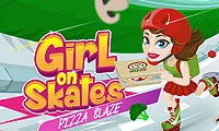 Girl on Skates Pizza Mania — безкоштовна онлайн гра