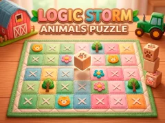 Logic Storm: Animals Puzzle — безкоштовна онлайн гра