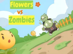 Flowers vs Zombies — безкоштовна онлайн гра
