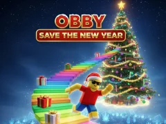 Obby Save the New Year — безкоштовна онлайн гра