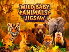 Wild Baby Animals Jigsaw — безкоштовна онлайн гра