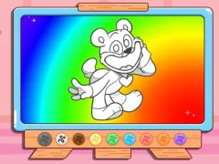 Coloring Book: Bobby BearHug — безкоштовна онлайн гра