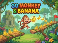 Go monkey & Banana — безкоштовна онлайн гра
