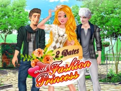 2 Dates with Fashion Princess — безкоштовна онлайн гра
