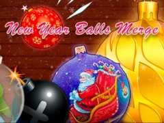 New Year Balls Merge — безкоштовна онлайн гра