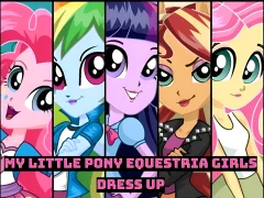 My Little Pony Equestria Girls dress up — безкоштовна онлайн гра