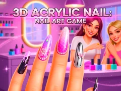 3D Acrylic Nail: Nail Art Game — безкоштовна онлайн гра