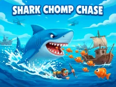 Shark Chomp Chase — безкоштовна онлайн гра