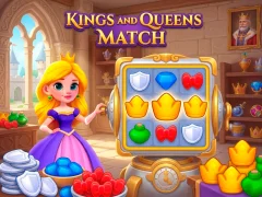 Kings and Queens Match — безкоштовна онлайн гра