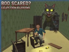 Boo Scared? Escape from Backrooms — безкоштовна онлайн гра