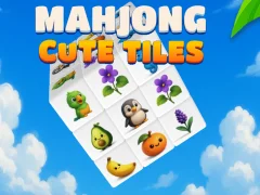 Mahjong Cute Tiles — безкоштовна онлайн гра