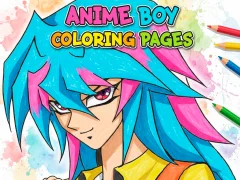 Anime Boy Coloring Pages — безкоштовна онлайн гра