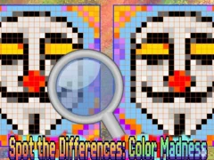 Spot the Differences Color Madness — безкоштовна онлайн гра