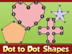 Dot To Dot Shapes — безкоштовна онлайн гра