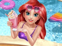 Mermaid Princess Pool Time — безкоштовна онлайн гра