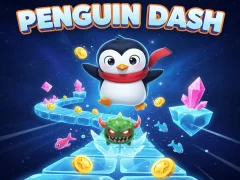 Penguin Dash — безкоштовна онлайн гра