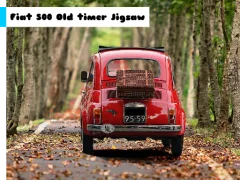 Fiat 500 Old Timer Jigsaw — безкоштовна онлайн гра