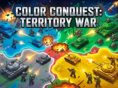 Color Conquest: Territory War — безкоштовна онлайн гра