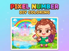 Pixel Number  DIY Coloring — безкоштовна онлайн гра