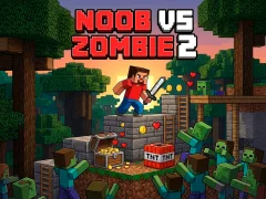 Noob vs Zombie 2 — безкоштовна онлайн гра