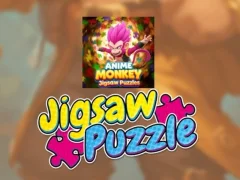 Anime Monkey Jigsaw Puzzles — безкоштовна онлайн гра