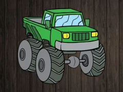 Monster Truck Jigsaw — безкоштовна онлайн гра