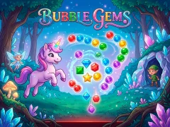 Bubble Gems — безкоштовна онлайн гра