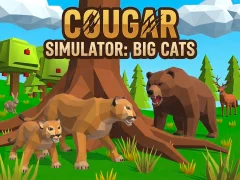 Cougar Simulator: Big Cats — безкоштовна онлайн гра