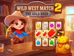 Wild West Match 2: The Gold Rush — безкоштовна онлайн гра