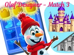 Olaf Designer - Match 3 — безкоштовна онлайн гра