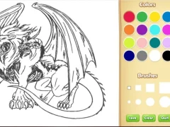 Dragon Chimera Coloring Book — безкоштовна онлайн гра