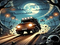 Racing Car Destroying Zombie — безкоштовна онлайн гра