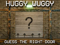 Huggy Wuggy Guess the right door — безкоштовна онлайн гра