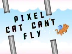 Pixel cat can't fly — безкоштовна онлайн гра