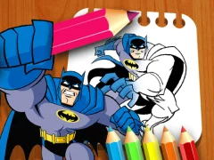 Batman Coloring Book — безкоштовна онлайн гра