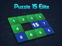 Puzzel 15 Elite — безкоштовна онлайн гра