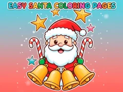 Easy Santa Coloring Pages — безкоштовна онлайн гра