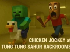 Chicken Jockey at Tung Tung Sahur Backrooms — безкоштовна онлайн гра